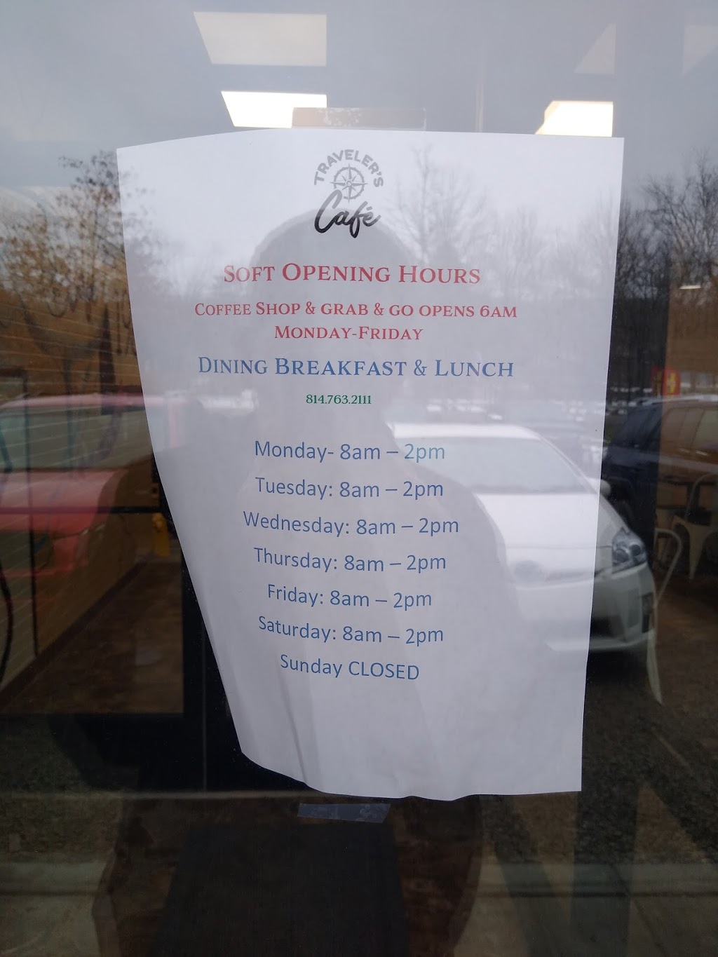 Travelers Cafe | restaurant | 167 Main St, Saegertown, PA 16433, USA | 8147632111 OR +1 814-763-2111