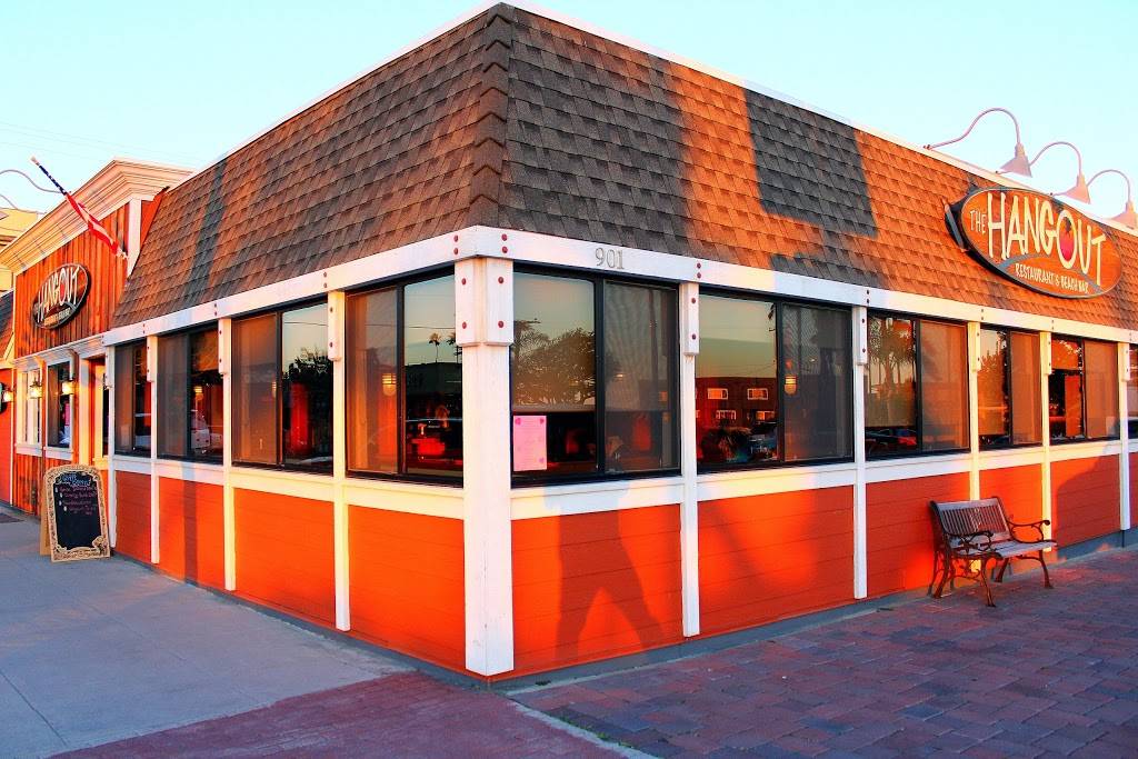 The Hangout Restaurant & Beach Bar | restaurant | 901 Ocean Ave, Seal Beach, CA 90740, USA | 5624314888 OR +1 562-431-4888