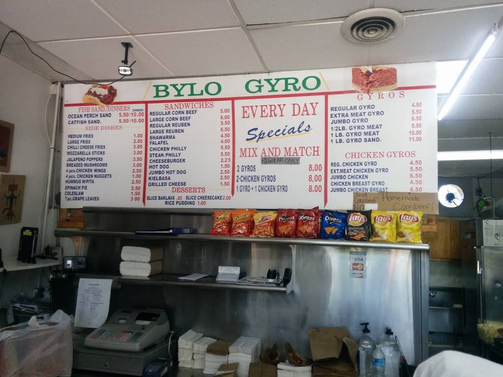 Bylo Gyro | restaurant | 14007 Puritas Ave, Cleveland, OH 44135, USA | 2162528670 OR +1 216-252-8670
