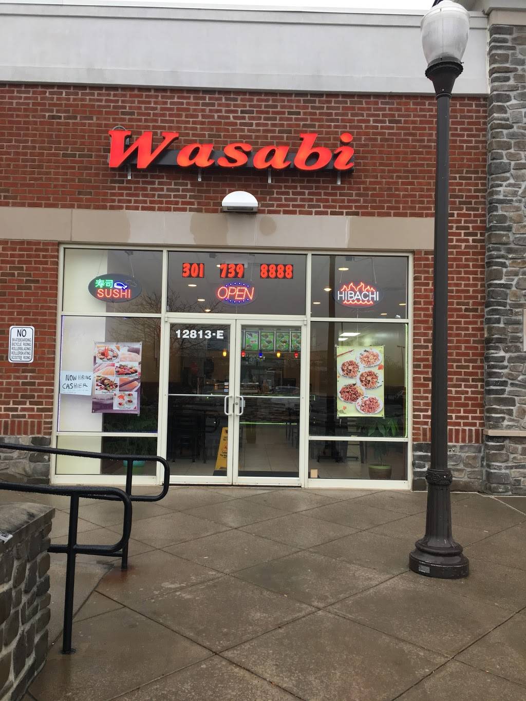 Wasabi | restaurant | 12813 E Shank Farm Way, Hagerstown, MD 21742, USA | 3017398888 OR +1 301-739-8888