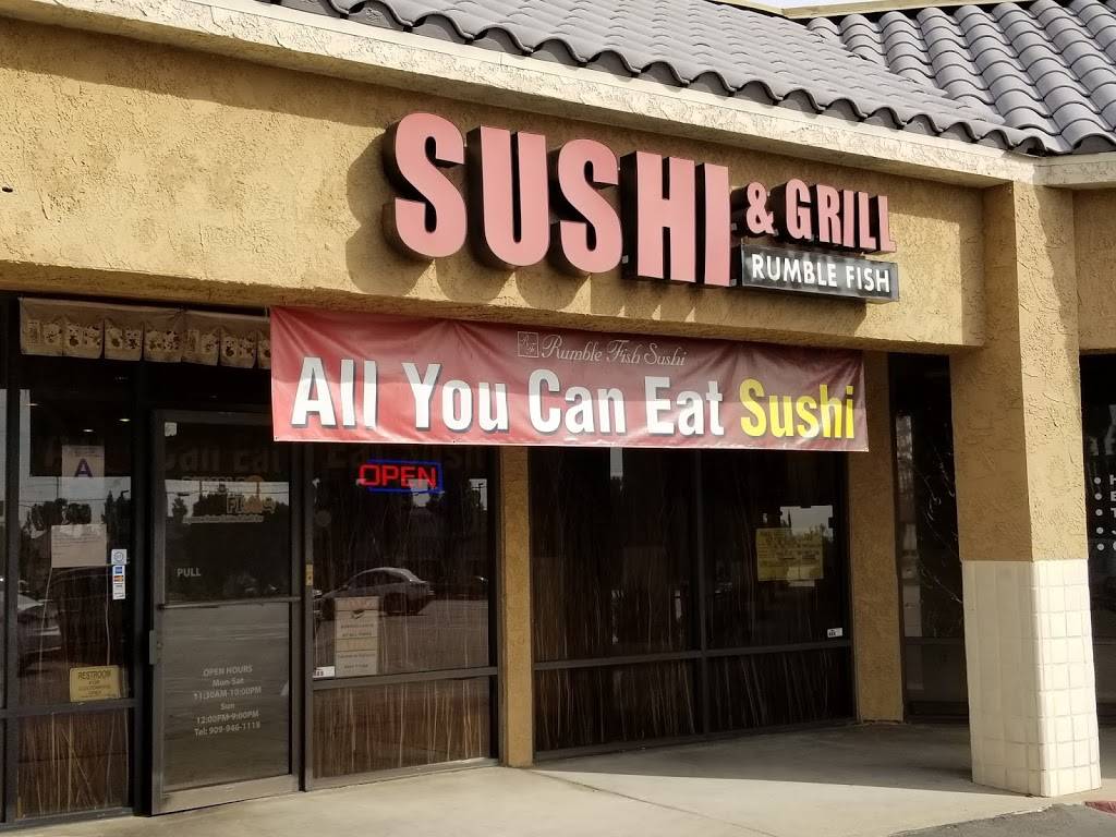 Rumble Fish Sushi | restaurant | 5470 Moreno St, Montclair, CA 91763, USA | 9099461119 OR +1 909-946-1119