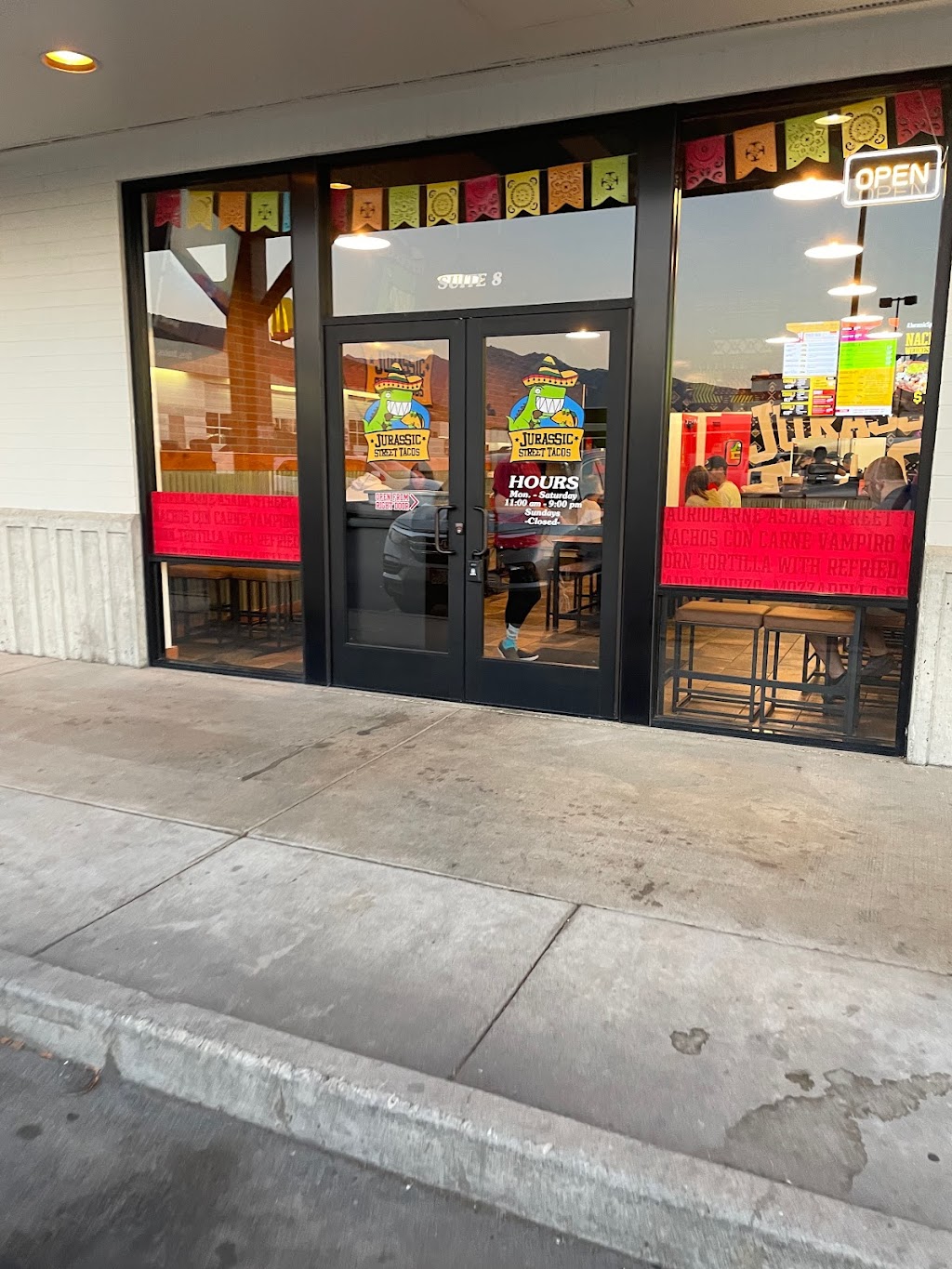 Jurassic Tacos Lehi | restaurant | 785 E 200 S Suite 8, Lehi, UT 84043, USA | 8013318184 OR +1 801-331-8184