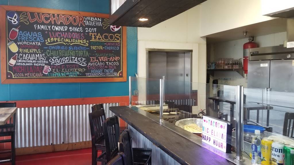 Luchador Urban Taqueria | restaurant | 341 S Garey Ave, Pomona, CA 91766, USA | 9093261473 OR +1 909-326-1473