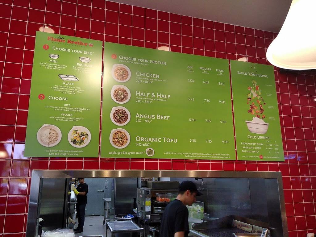 Flame Broiler | restaurant | 2419 Park Ave, Tustin, CA 92782, USA | 7142582419 OR +1 714-258-2419