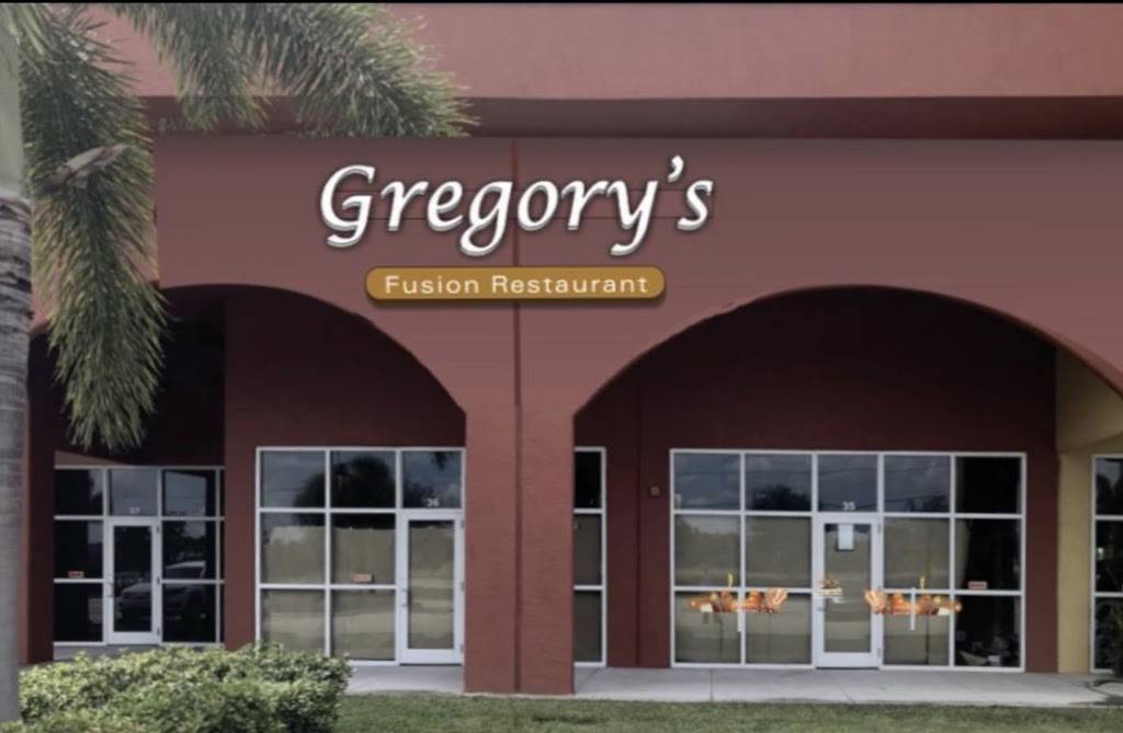 Gregory’s Fusion Restaurant | restaurant | 1242 SW Pine Island Rd, Cape Coral, FL 33991, USA | 2395418491 OR +1 239-541-8491