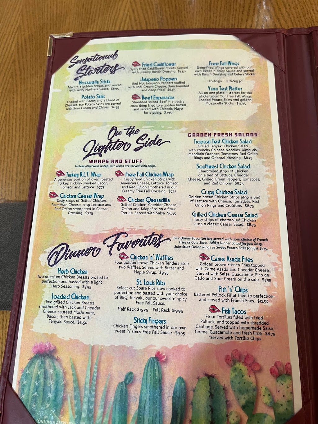 Cactus Cafe | restaurant | 301 C St Bldg. 451, Yuma, AZ 85365, USA | 9283282333 OR +1 928-328-2333