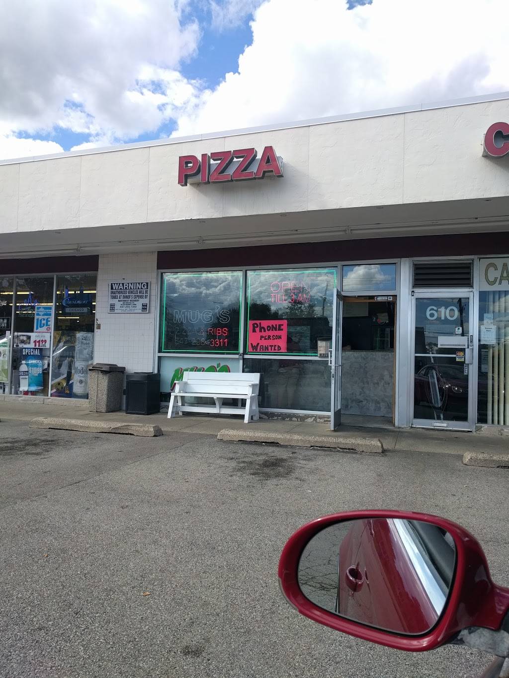 Mugs Pizza and Ribs | restaurant | 600 E Central Rd, Des Plaines, IL 60016, USA | 8472983311 OR +1 847-298-3311