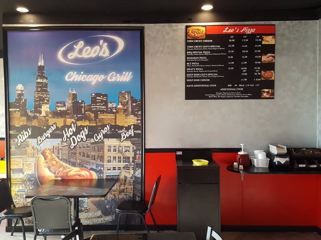 Leos Pizza & Grill | restaurant | 399 Wilson Rd, Round Lake, IL 60073, USA | 8477406591 OR +1 847-740-6591