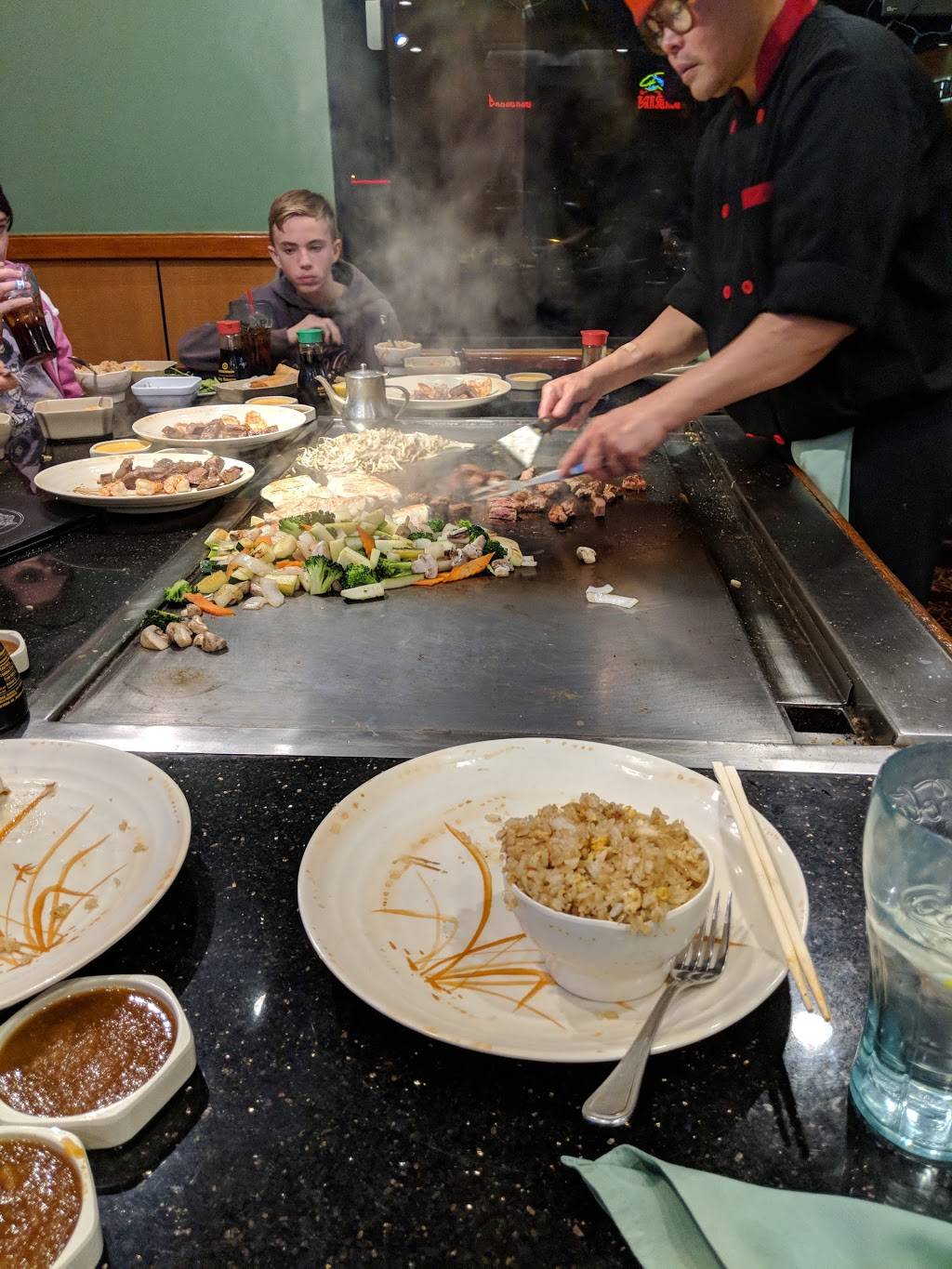 wabi Sabi Teppan steak and sushi bar | restaurant | 2345 Foothill Blvd, La Verne, CA 91750, USA | 9093926808 OR +1 909-392-6808