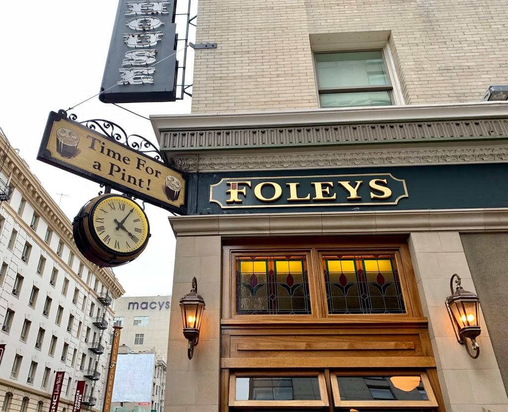 Johnny Foleys Irish House | restaurant | 243 OFarrell St, San Francisco, CA 94102, USA | 4159540777 OR +1 415-954-0777