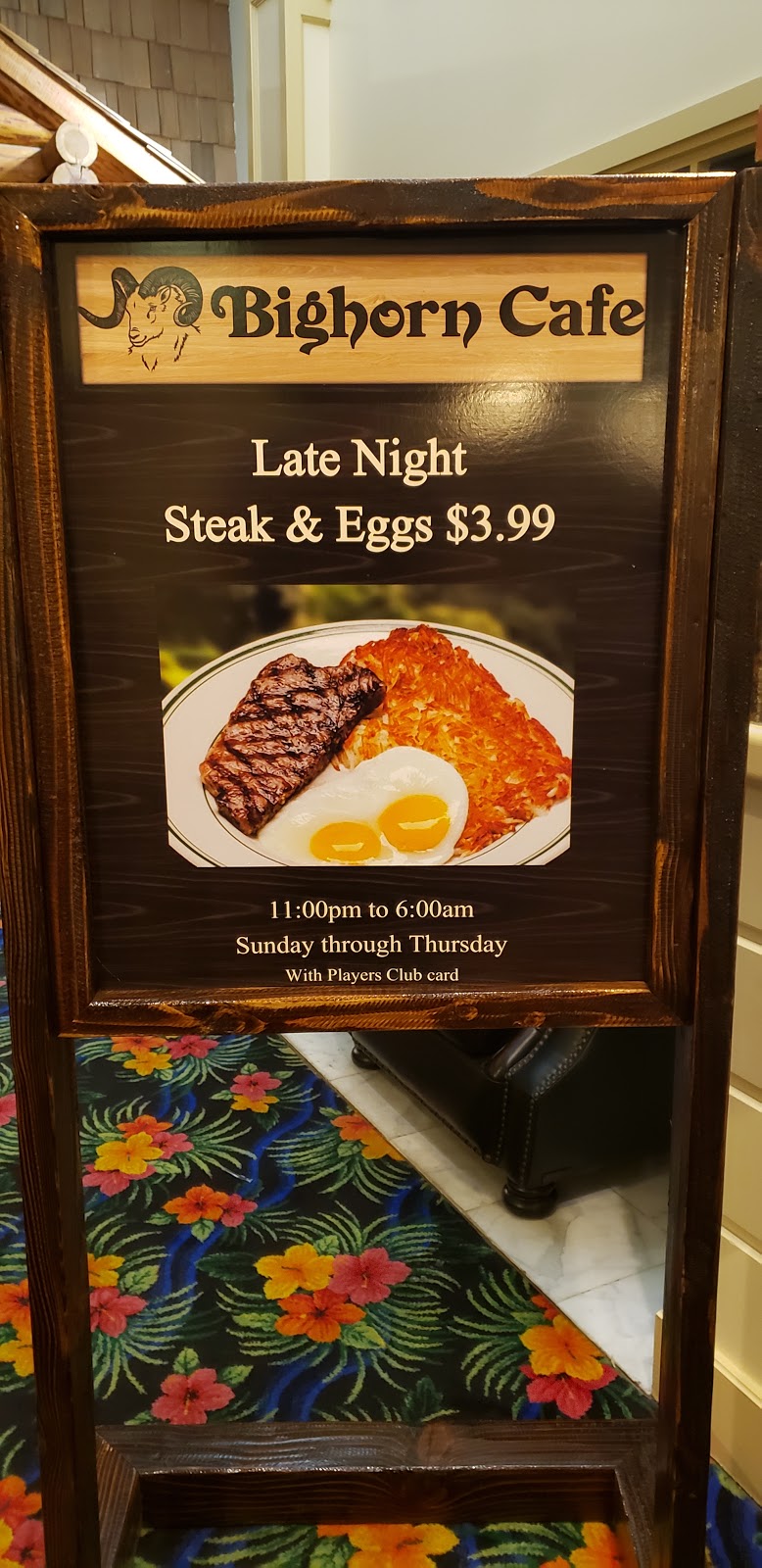 Bighorn Cafe | restaurant | 2700 S Casino Dr, Laughlin, NV 89029, USA | 7022982242 OR +1 702-298-2242