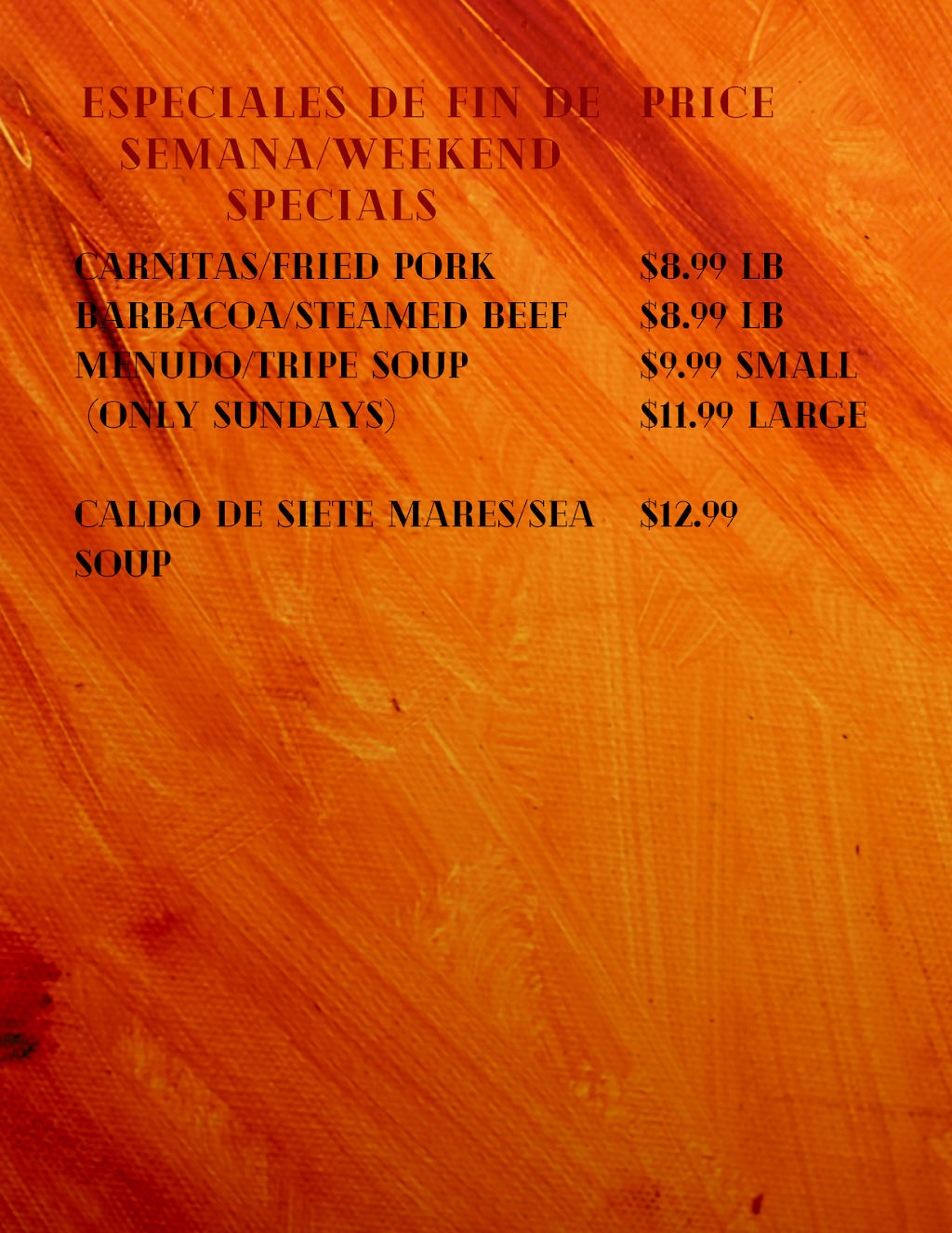 Taqueria Y Mariscos El Primo llc | restaurant | 27 W Main St, Hartford, MI 49057, USA | 2693083047 OR +1 269-308-3047