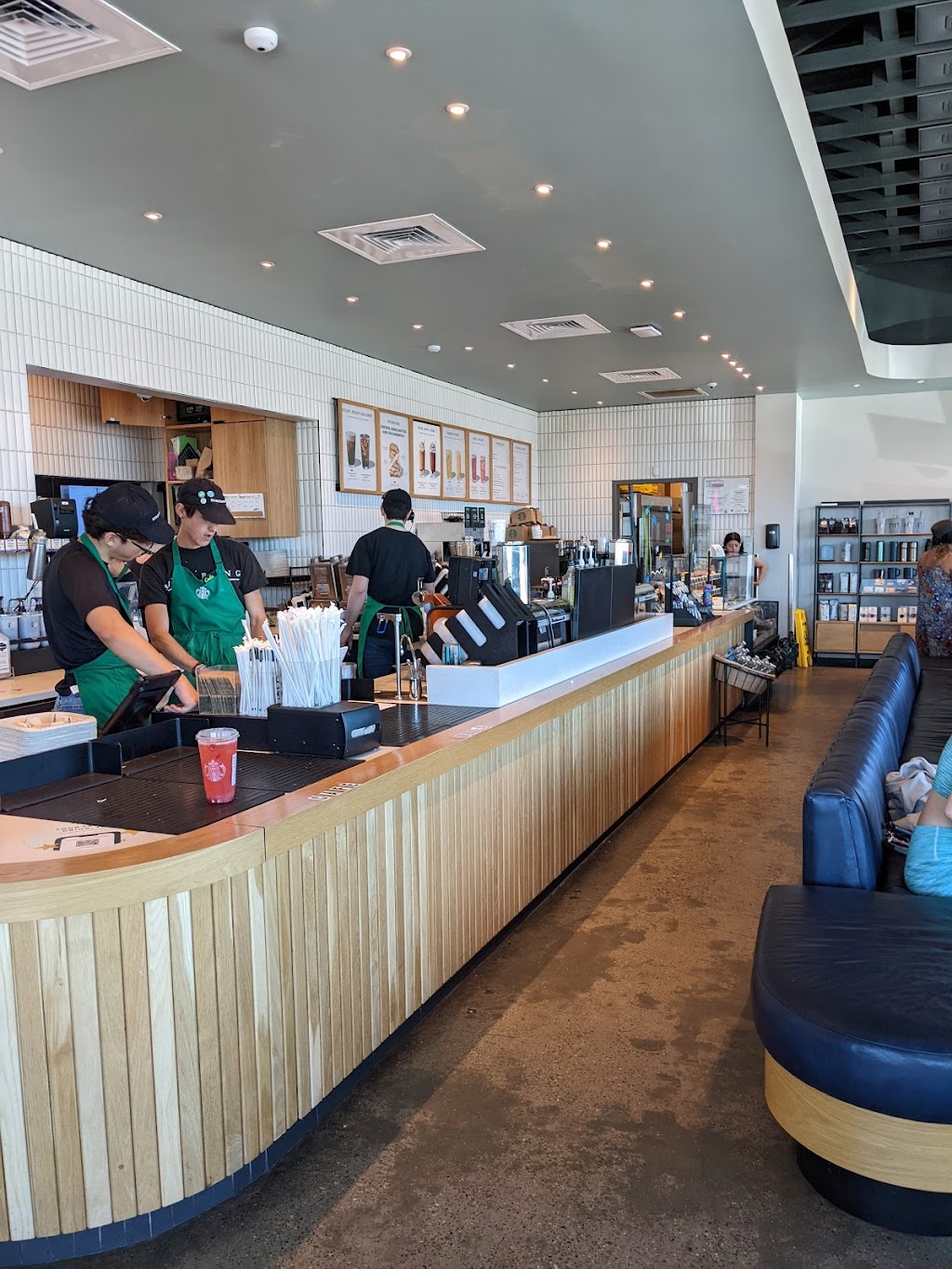 Starbucks | cafe | 14002 S Padre Island Dr, Corpus Christi, TX 78418, USA | 3614432321 OR +1 361-443-2321