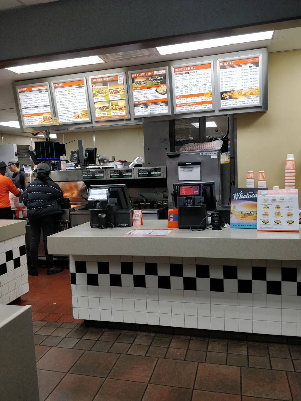 Whataburger | restaurant | 3222 W Camp Wisdom Rd, Dallas, TX 75237, USA | 9727099276 OR +1 972-709-9276