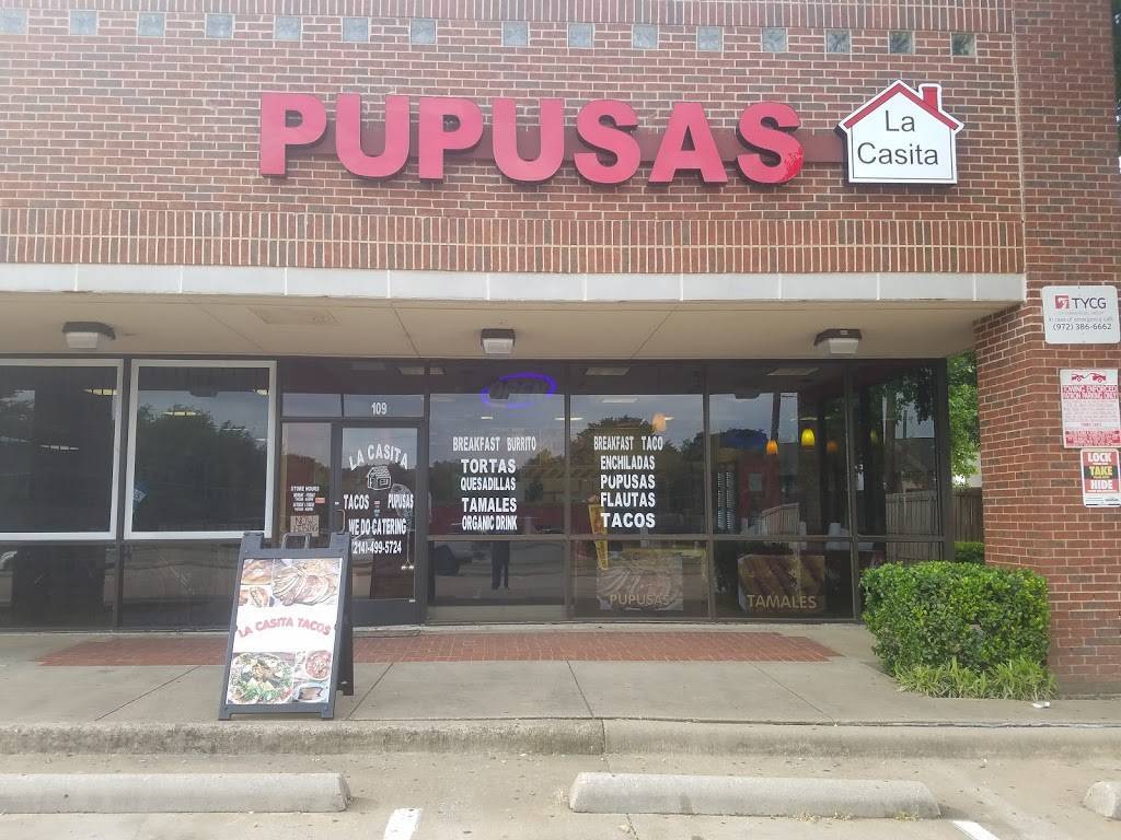 Lacasita Tacos and Pupusas | restaurant | 4043 E Trinity Mills Rd #122, Dallas, TX 75287, USA | 9723062969 OR +1 972-306-2969