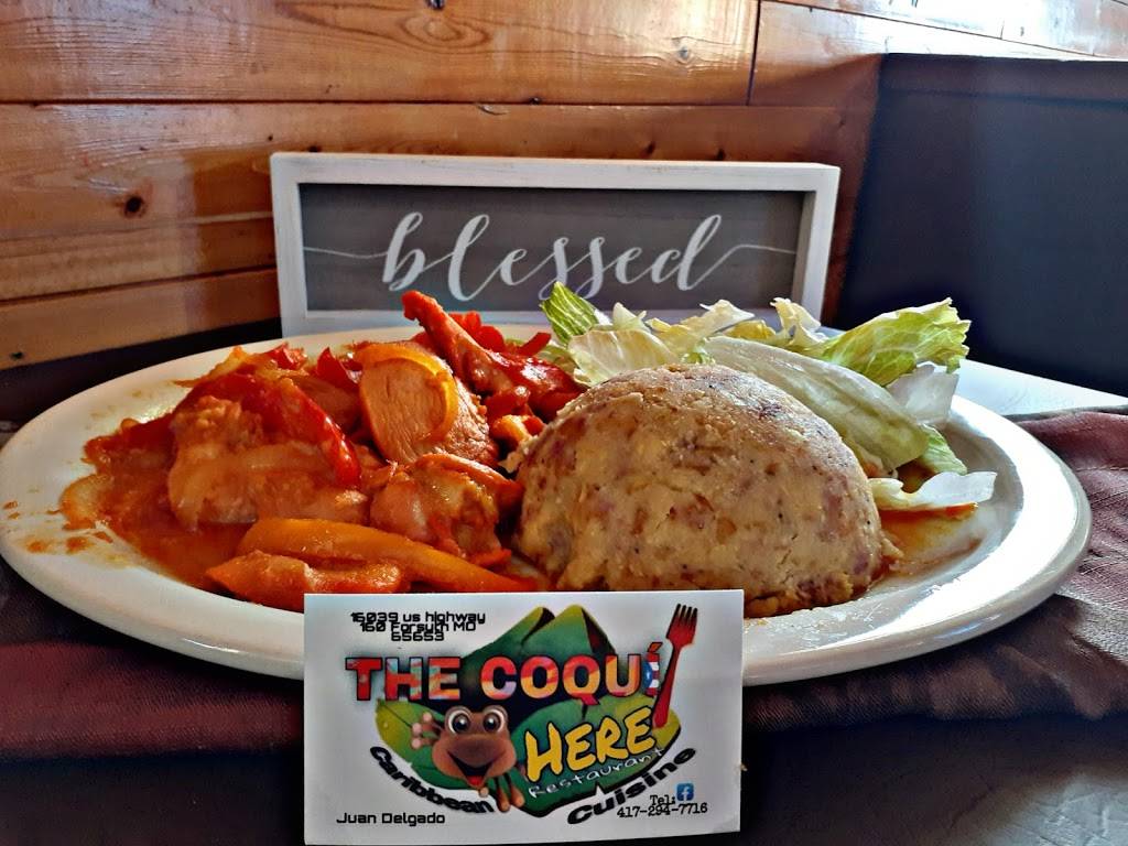 The Coqui Here Restaurant | restaurant | 16039 US-160, Forsyth, MO 65653, USA | 4172947716 OR +1 417-294-7716