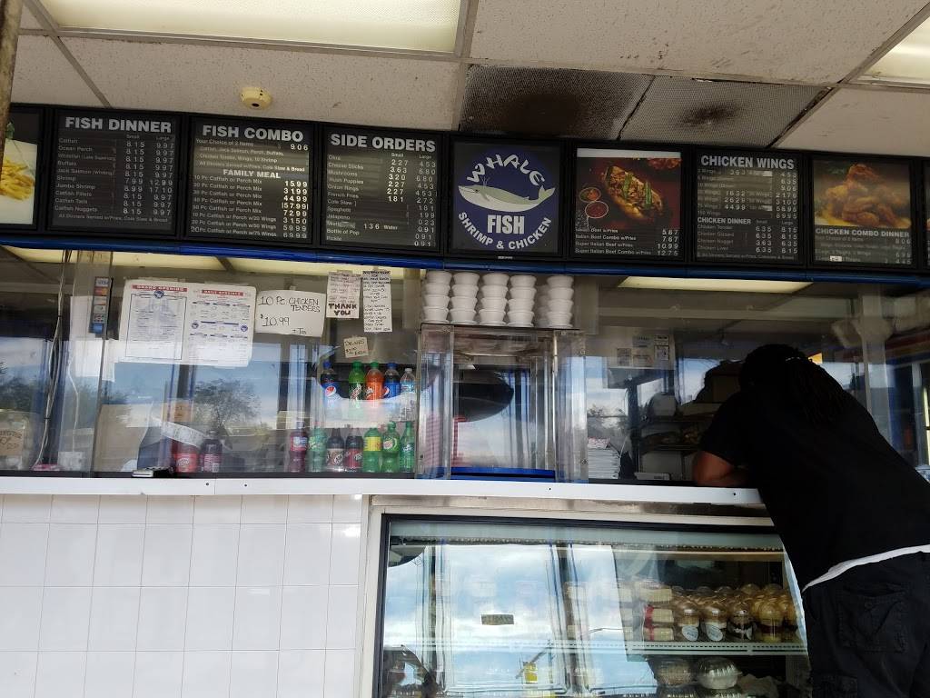 Whale Fish Shrimp & Chicken | restaurant | 3600 W Chicago Ave, Chicago, IL 60651, USA | 7732785555 OR +1 773-278-5555