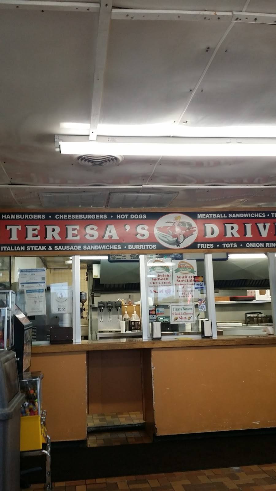 Teresas Drive-In | restaurant | 6450 E Truman Rd, Kansas City, MO 64126, USA | 8164830370 OR +1 816-483-0370