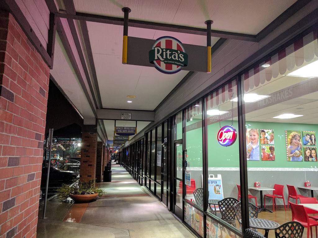 Ritas Italian Ice & Frozen Custard | restaurant | 1177 Riley St, Folsom, CA 95630, USA | 9165972752 OR +1 916-597-2752