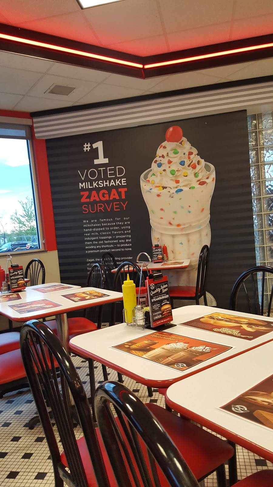 Steak n Shake | restaurant | 320 W North Ave, West Chicago, IL 60185, USA | 6305624370 OR +1 630-562-4370