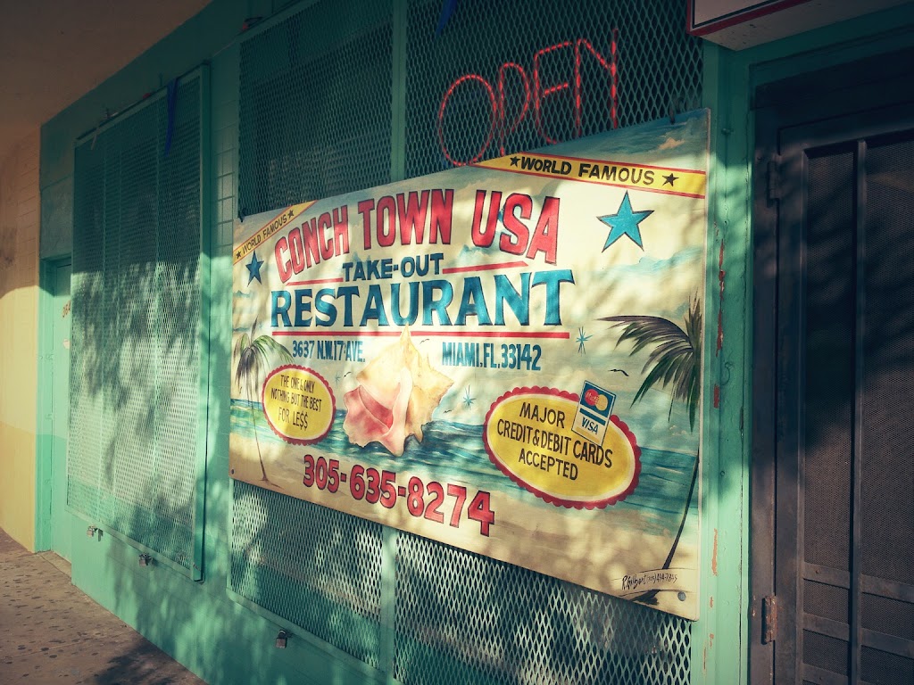 Conch Town | meal takeaway | 3637 NW 17th Ave, Miami, FL 33142, USA | 3056358274 OR +1 305-635-8274