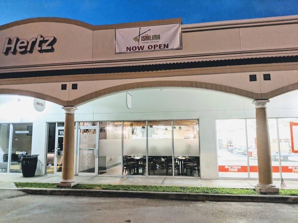 Ishilima | restaurant | 15807 Pines Blvd, Pembroke Pines, FL 33027, USA | 9547444300 OR +1 954-744-4300