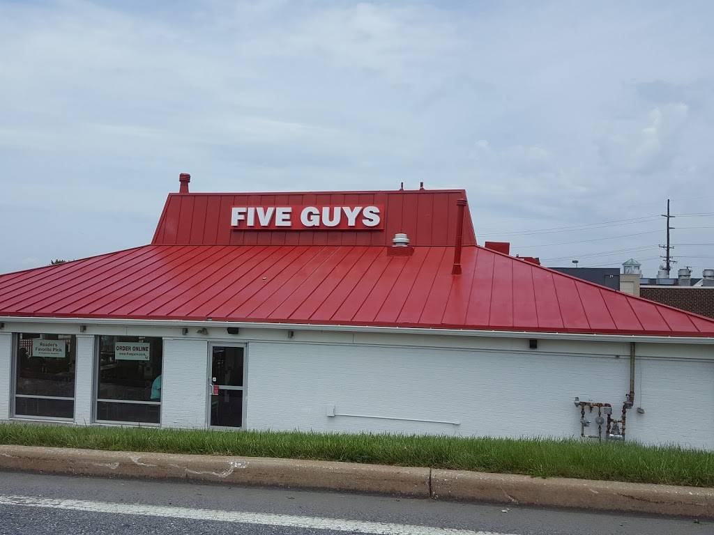 Five Guys | meal takeaway | 596 Jermor Ln, Westminster, MD 21157, USA | 4107519969 OR +1 410-751-9969