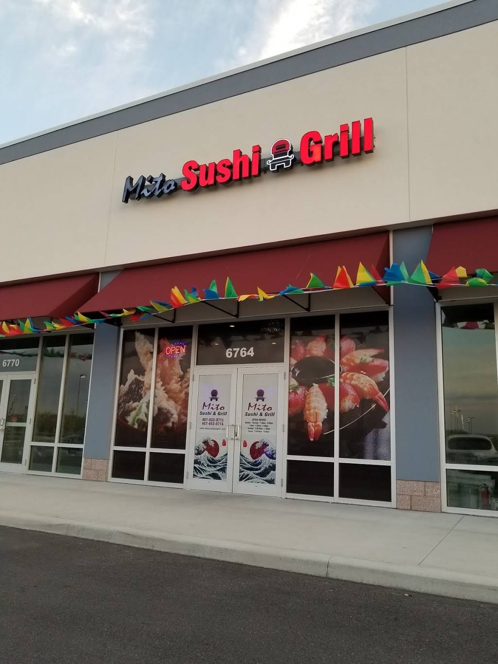 Mito Sushi & Grill | restaurant | 6764 Eagle Watch Dr, Orlando, FL 32822, USA | 4078520715 OR +1 407-852-0715