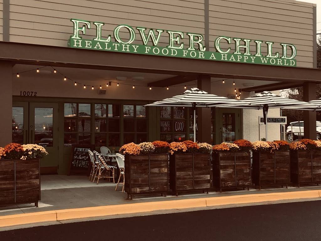 Flower Child | restaurant | 10072 Darnestown Rd, Rockville, MD 20850, USA | 3015456750 OR +1 301-545-6750