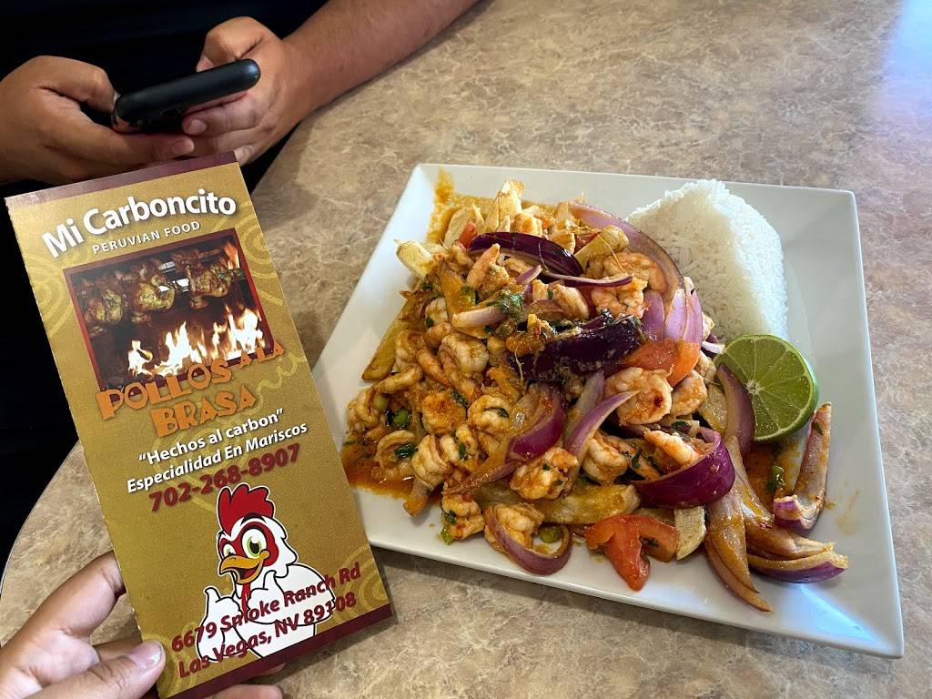 Mi Carboncito Peruvian Food | restaurant | 6679 Smoke Ranch Rd, Las Vegas, NV 89108, USA | 7022688907 OR +1 702-268-8907