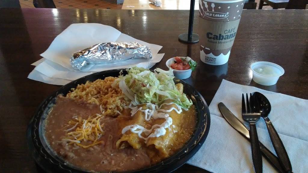 Taco Cabana | restaurant | 11701 Blanco Rd, San Antonio, TX 78216, USA | 2105258491 OR +1 210-525-8491