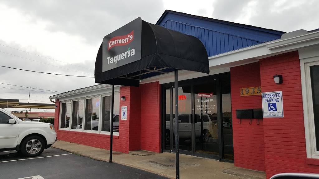 Carmens Taqueria | restaurant | 1935 S Church St, Murfreesboro, TN 37130, USA | 6154103516 OR +1 615-410-3516