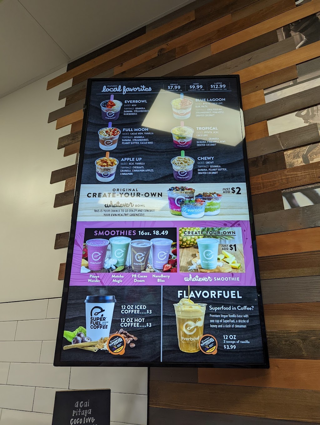 Everbowl - Spanish Fork | restaurant | 1291 N Cyn Crk Pkwy, Spanish Fork, UT 84660, USA | 3853844757 OR +1 385-384-4757