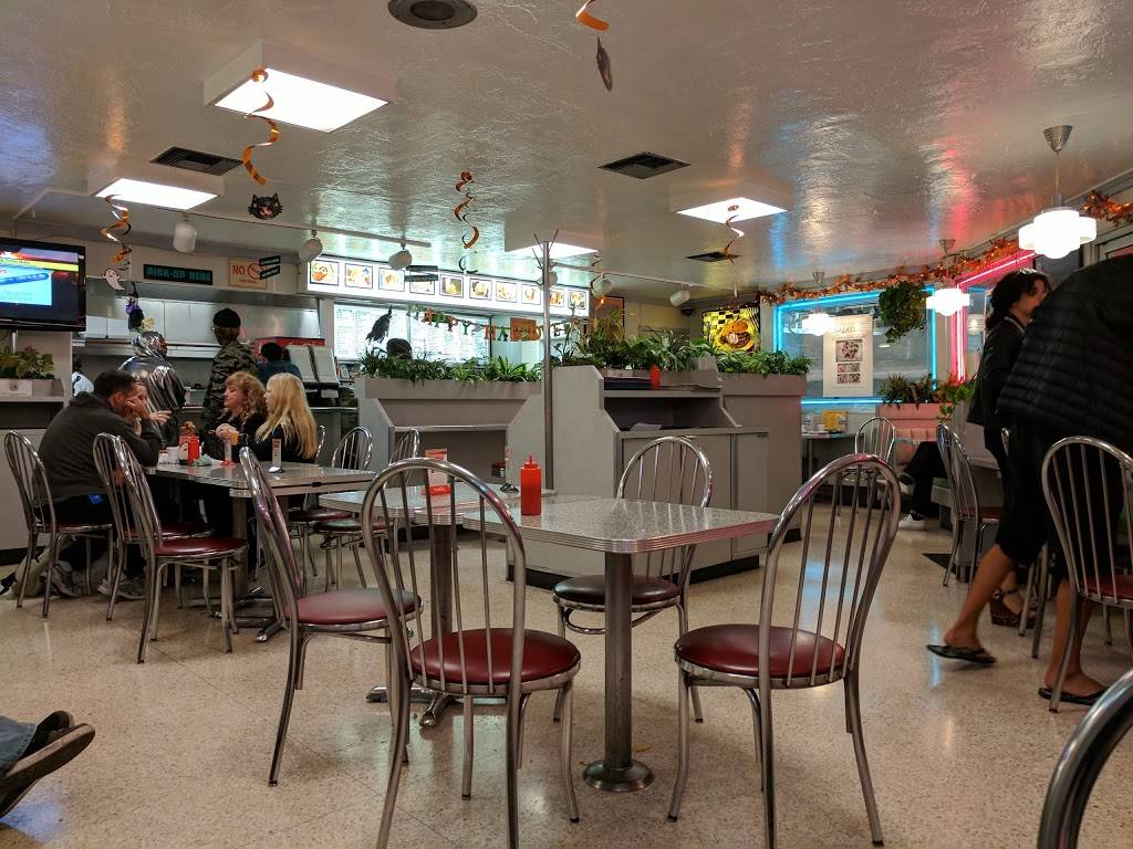 Astro Burger | restaurant | 5601 Melrose Ave, Los Angeles, CA 90038, USA | 3234691924 OR +1 323-469-1924