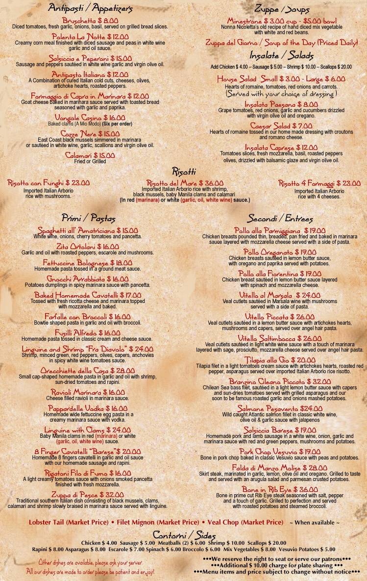 La Notte Ristorante Italiano | restaurant | 118 N Marion St, Oak Park, IL 60301, USA | 7089487576 OR +1 708-948-7576