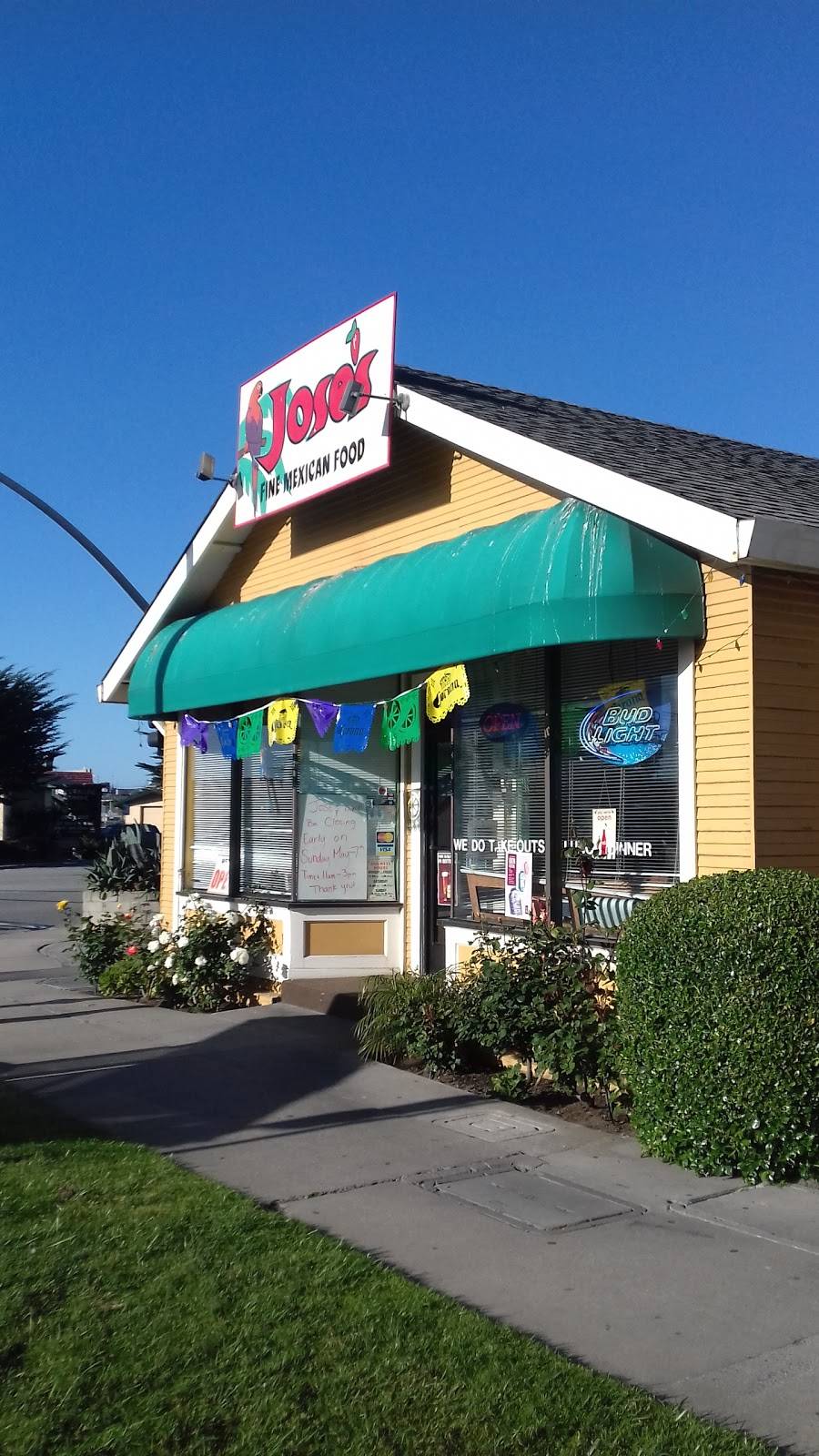 Joses Mexican Food | restaurant | 1612 Del Monte Blvd, Seaside, CA 93955, USA | 8318990345 OR +1 831-899-0345