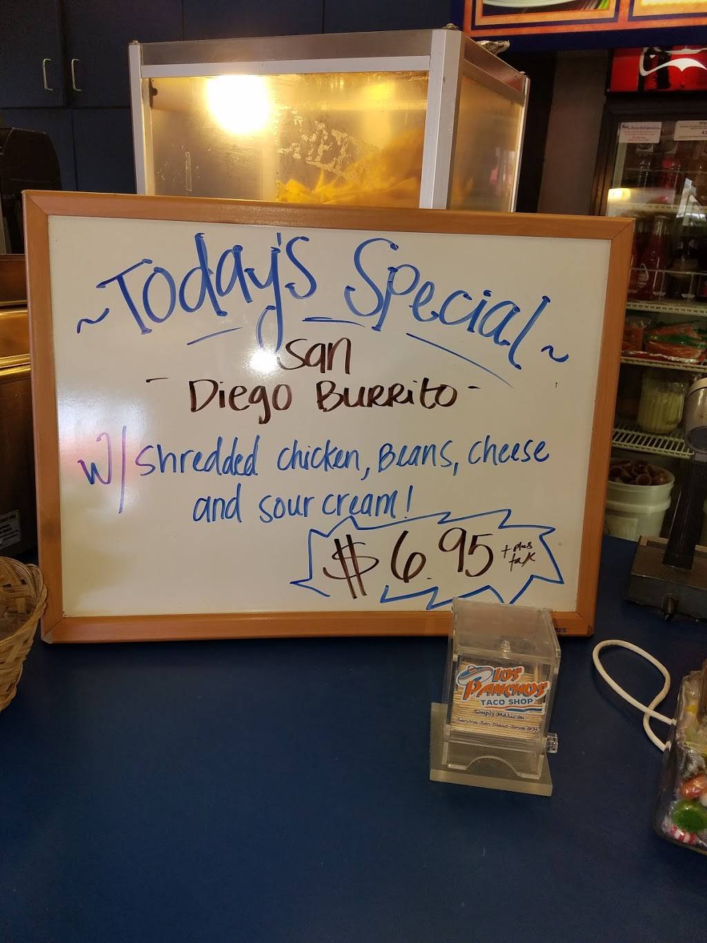 Los Panchos Taco Shop | restaurant | 5182 Waring Rd, San Diego, CA 92120, USA | 6195825064 OR +1 619-582-5064