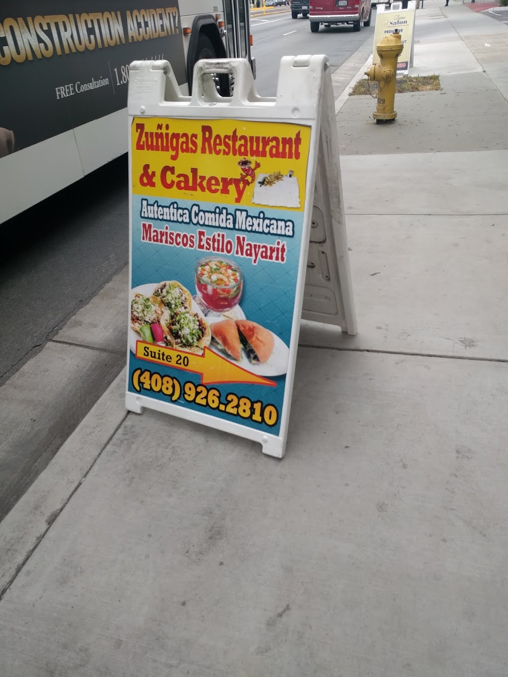 Zuñigas Restaurant & Cakery | restaurant | 1783 Alum Rock Ave #20, San Jose, CA 95116, USA | 4089262810 OR +1 408-926-2810