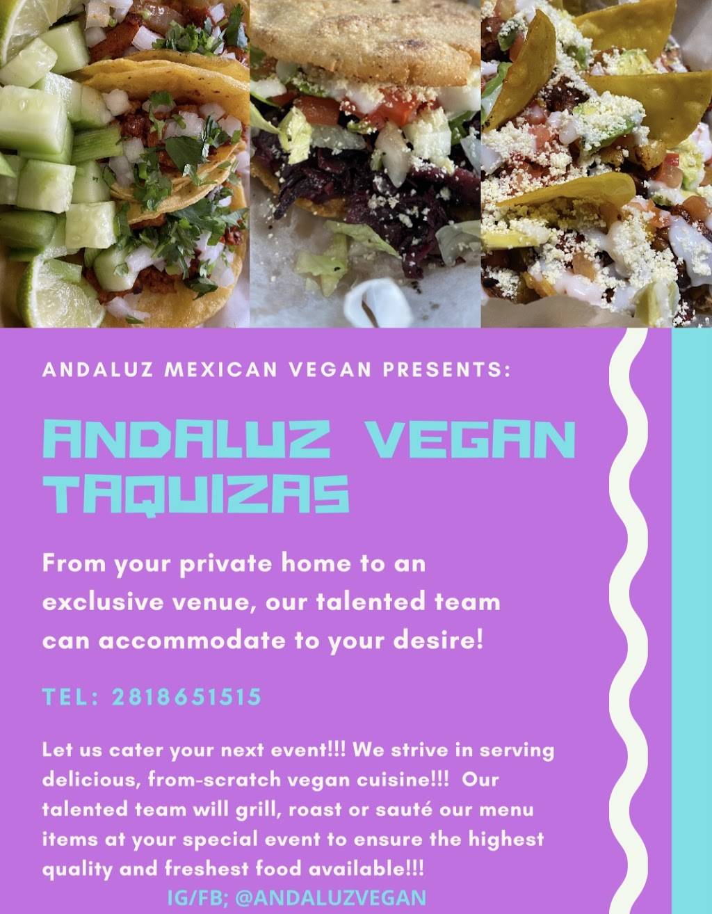 Andaluz | restaurant | 10540 Cypress Creek Pkwy, Houston, TX 77070, USA | 2818651515 OR +1 281-865-1515