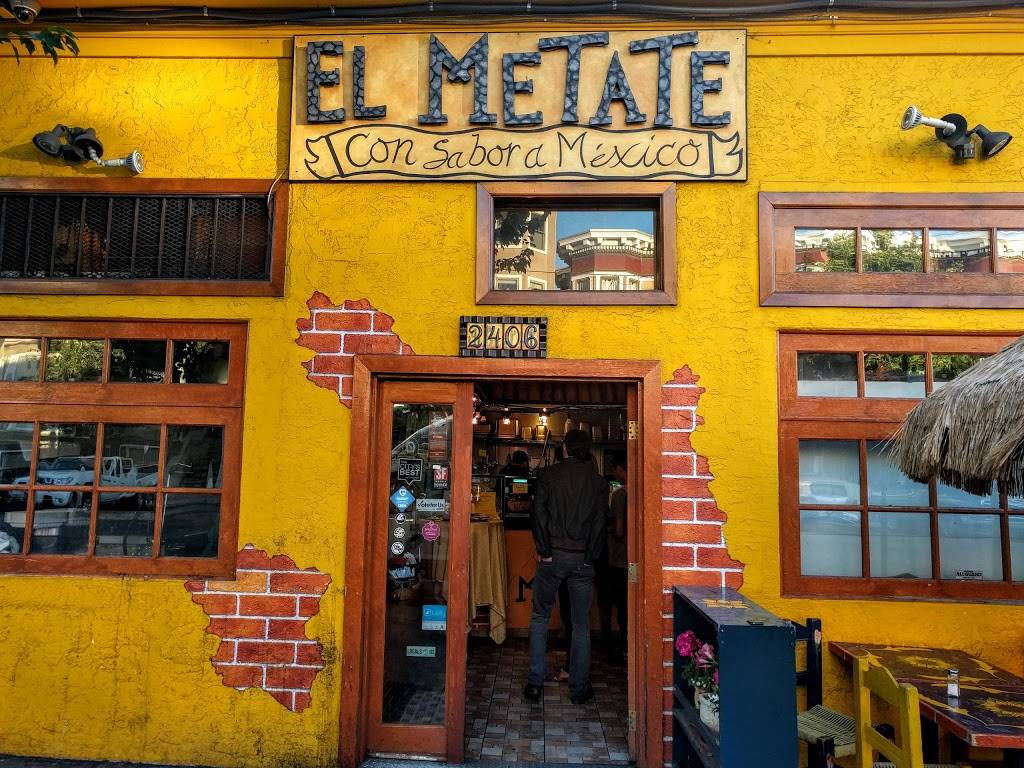 El Metate | restaurant | 2406 Bryant St, San Francisco, CA 94110, USA | 4156417209 OR +1 415-641-7209