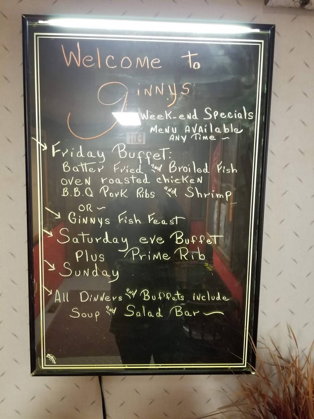 Ginnys Supper Club Inc | restaurant | 401 Rolling View Dr, Rollingstone, MN 55969, USA | 5076892111 OR +1 507-689-2111