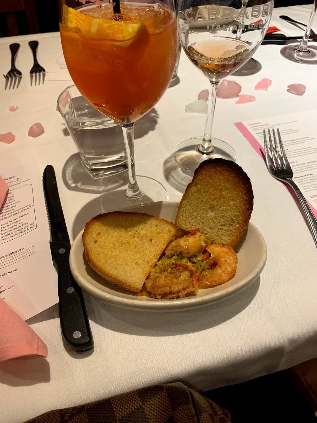 Carrabbas Italian Grill | restaurant | 4503 Riverview Pkwy, Birmingham, AL 35242, USA | 2059801016 OR +1 205-980-1016