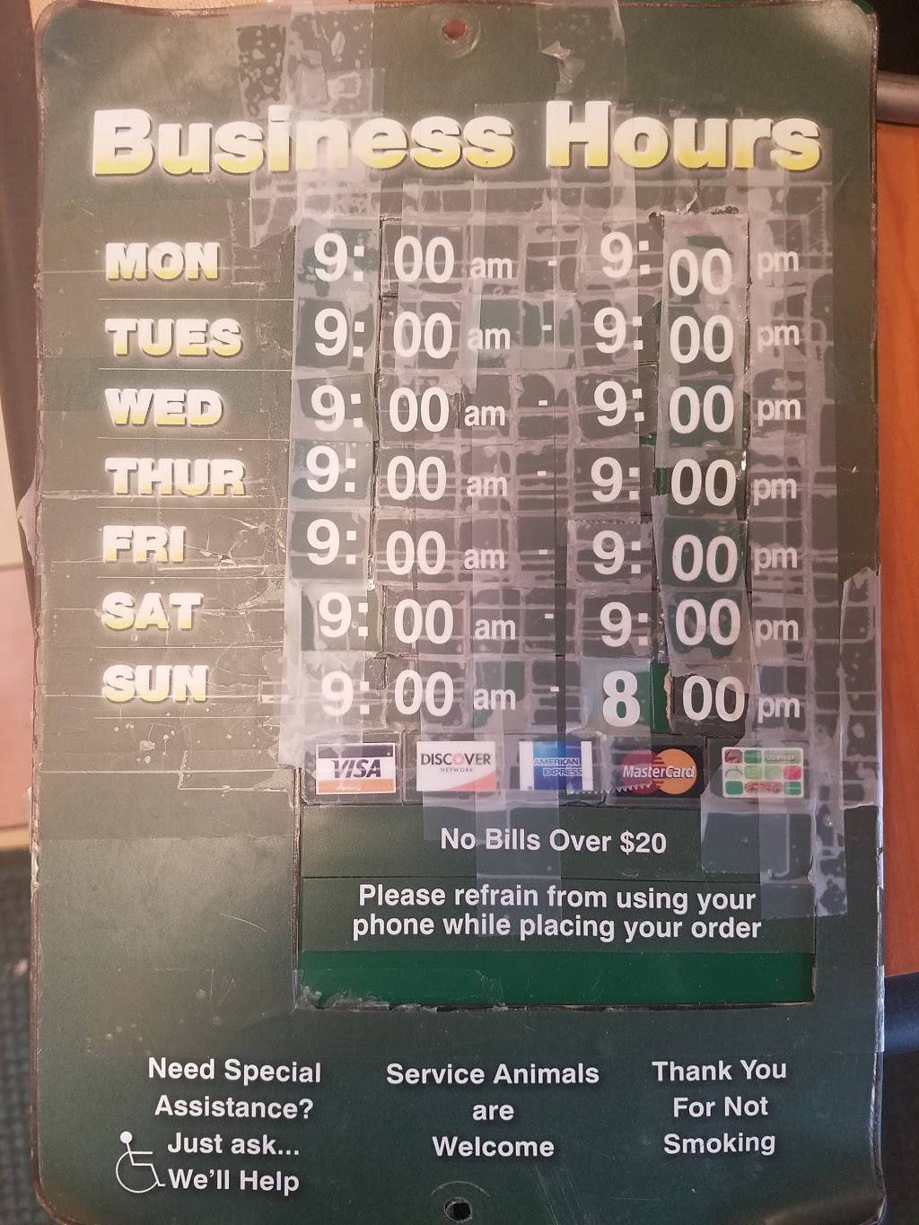 Subway | restaurant | 2483 Wingfield Hills Rd Ste 130, Sparks, NV 89436, USA | 7754517001 OR +1 775-451-7001