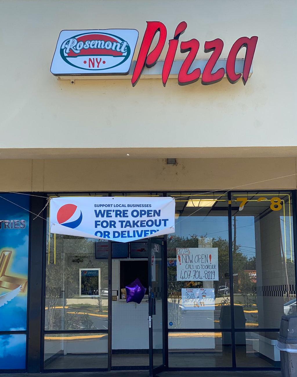 Rosemont Pizza | meal takeaway | 5740 N Orange Blossom Trail, Orlando, FL 32810, USA | 4077048119 OR +1 407-704-8119