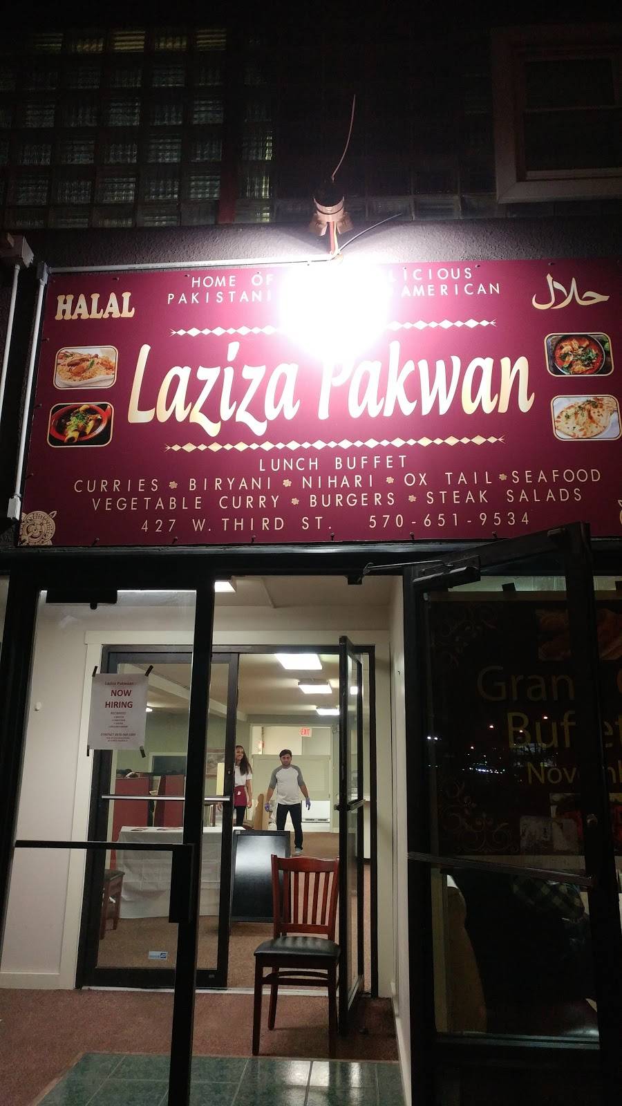 Laziza Phakwan | restaurant | 427 W 3rd St, Williamsport, PA 17701, USA | 5706519534 OR +1 570-651-9534