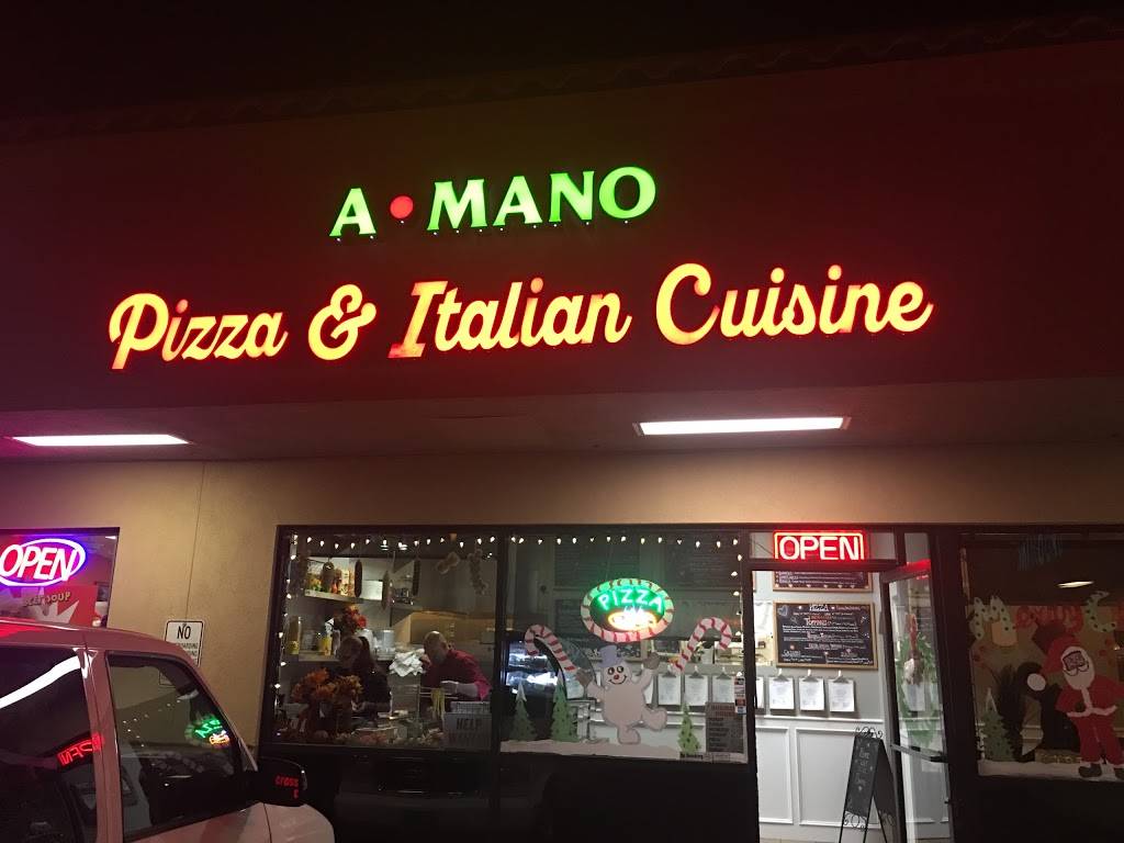 A*Mano Pizza & Italian Cuisine | restaurant | 5601 N Tenaya Way #106, Las Vegas, NV 89130, USA | 7024645090 OR +1 702-464-5090