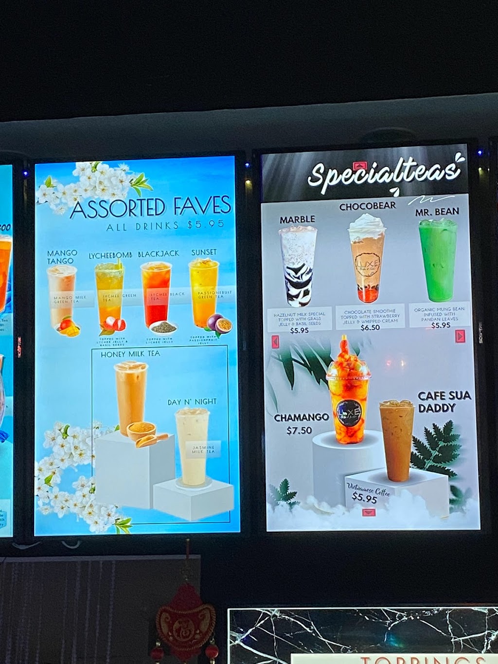 Luxe Boba & TeaCo | cafe | 3755 Murphy Canyon Rd, San Diego, CA 92123, USA | 8582778424 OR +1 858-277-8424