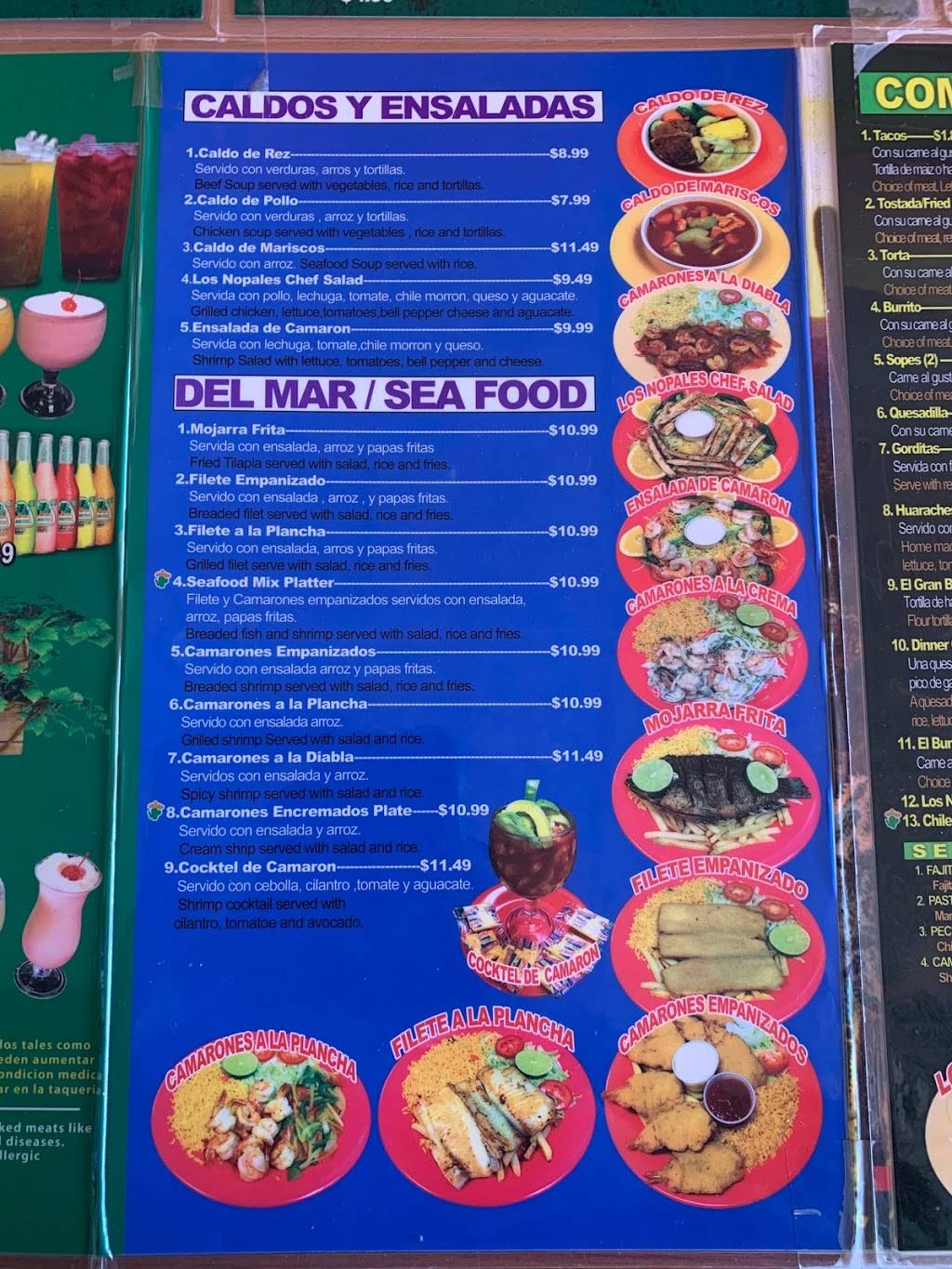 Taqueria los nopales | restaurant | 12303 Bissonnet St, Houston, TX 77099, USA | 2817414029 OR +1 281-741-4029