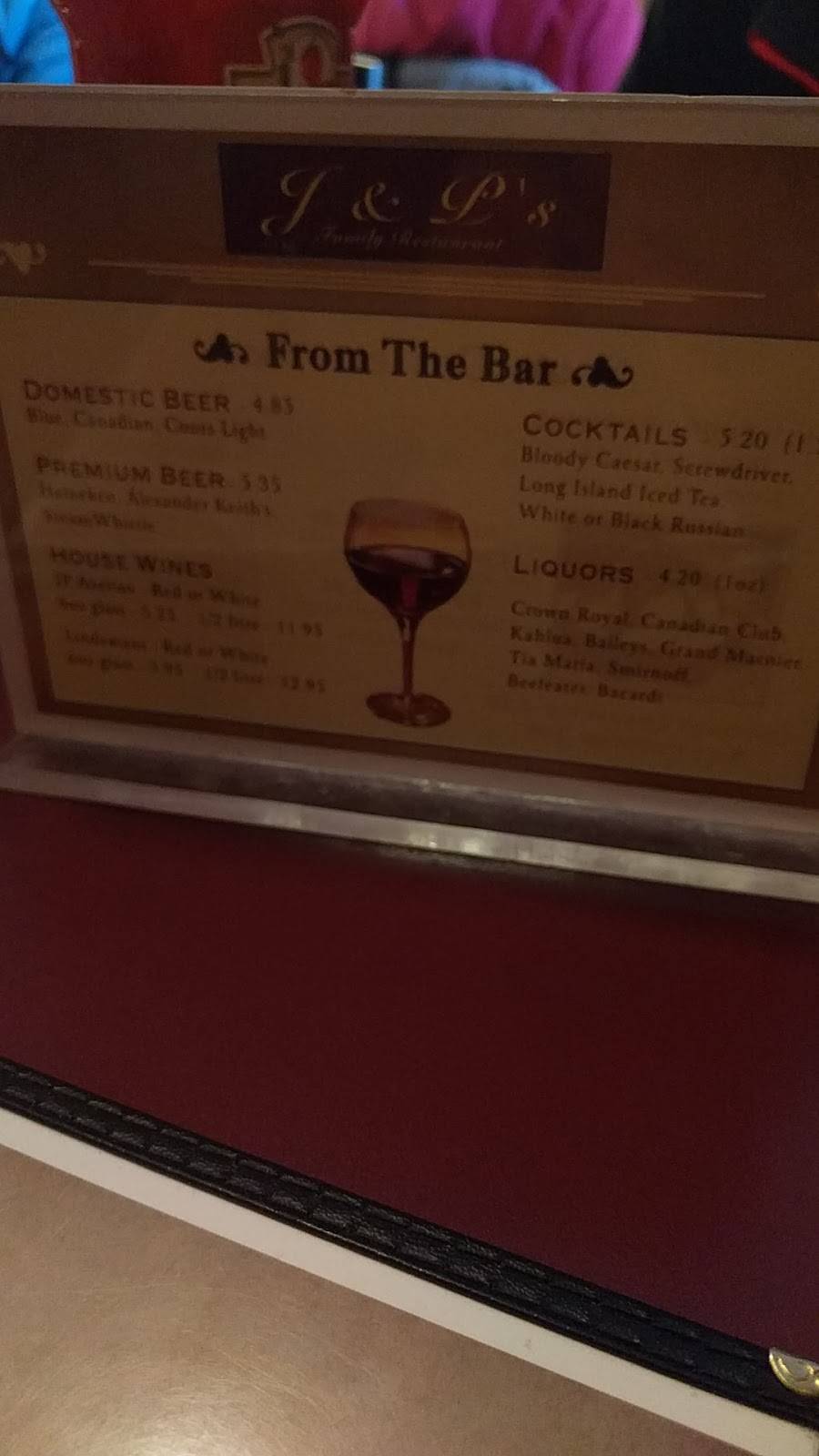 J & Ps Family Restaurant | restaurant | 352 Main Street Bath, Bath, ON K0H 1G0, Canada | 6133523481 OR +1 613-352-3481