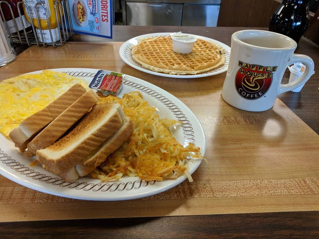 Waffle House | meal takeaway | 4302 Big Tree Way, Greensboro, NC 27409, USA | 3362940035 OR +1 336-294-0035